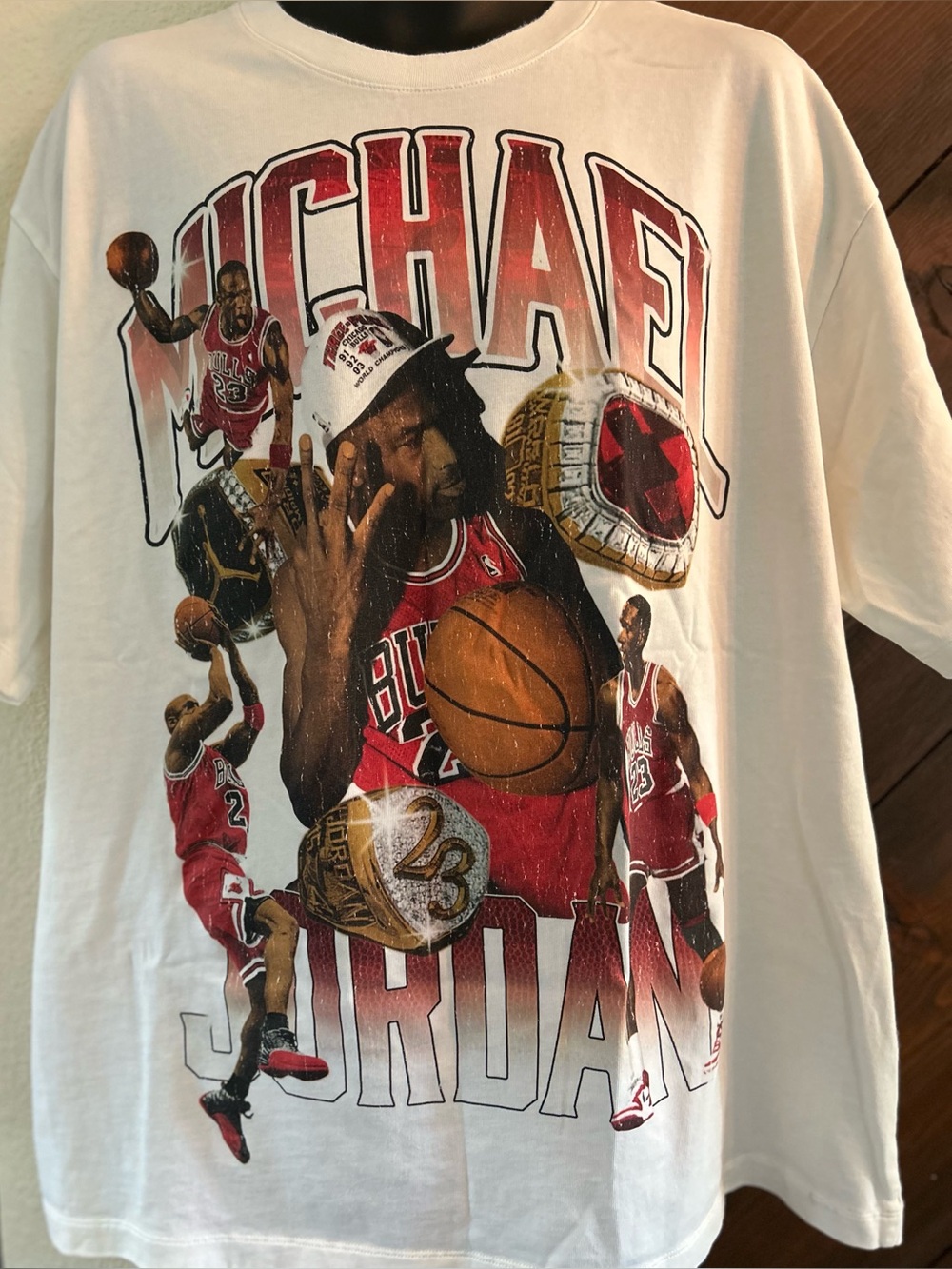 Michael Jordan 3 Peat Men’s Nike Tee Size XL